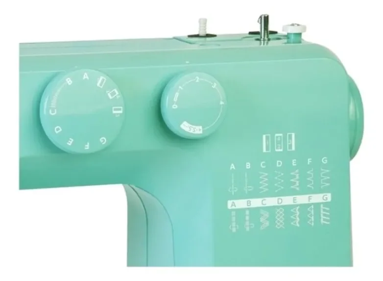 Telas maquina de coser Janome 3112 verde - Stock disponible - Electrónica