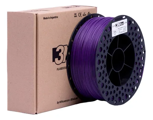 Filamento 3D PLA+ 1.75mm 1kg Uva 3nMax Extrusión 190-230°C - Stock disponible - Productos para Mascotas