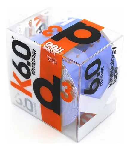 Cinta Kinesiology Tape D3 Azul 5cmx6m Hipoalergénica Resistente Agua - Stock disponible - Electrónica