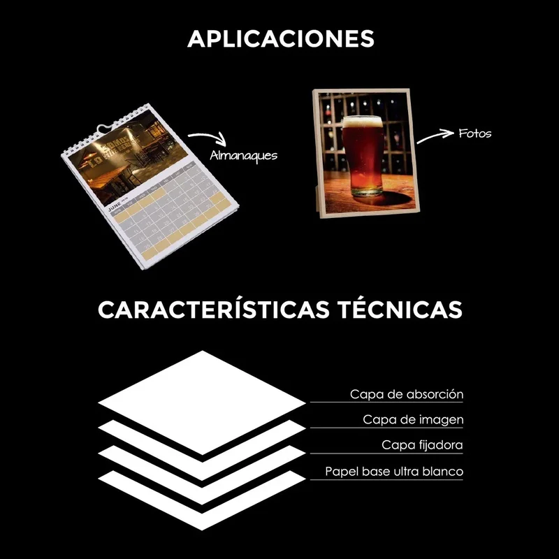 Art-Jet Papel Fotográfico A4 200 Gr 100 Hojas De Alto Brillo Color Blanco - Stock disponible - Productos para Mascotas