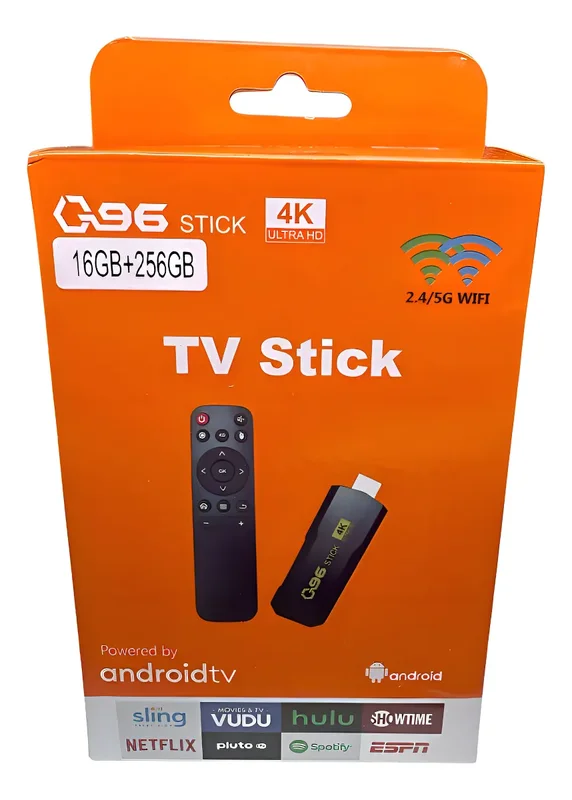 Tv Stick Wi-fi Smart Tv Android Hdmi Tv Box Fire Convertidor Color Negro Tipo de control remoto Estándar - Stock disponible - Electrónica