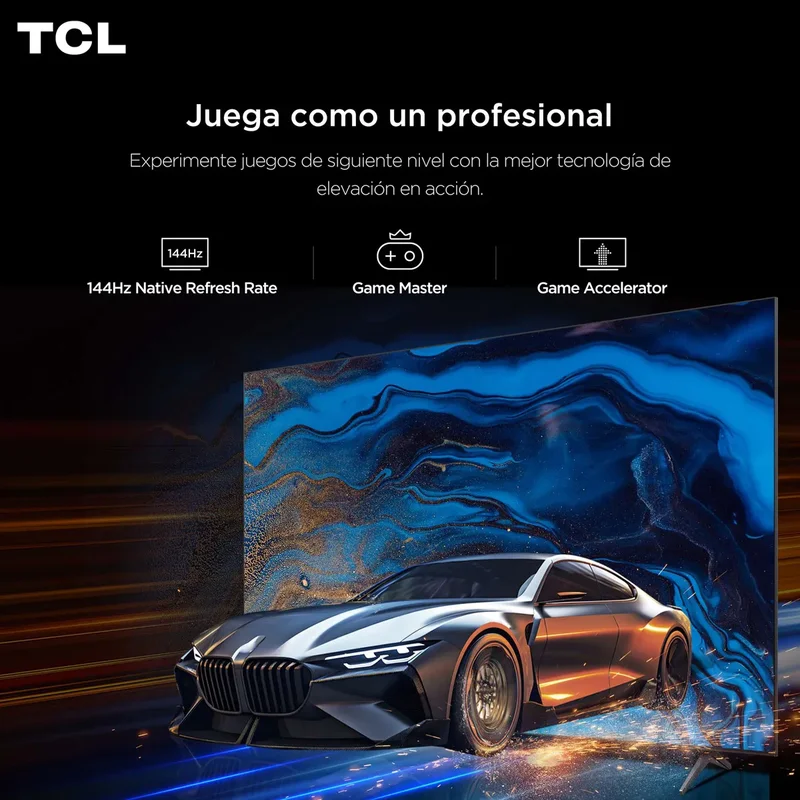 Smart Tv Tcl Mini Led Smt 65p 4k 65c6k Google Tv - Stock disponible - Electrónica