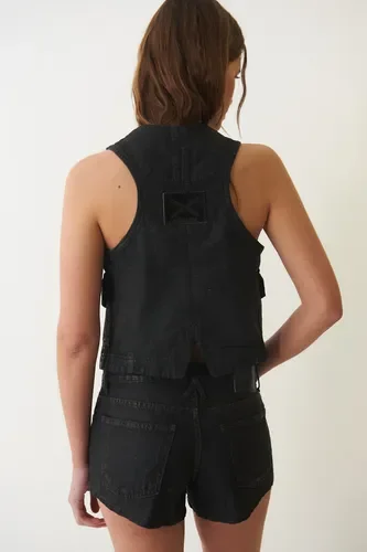 Chaleco Garza Lobos Saman Encuerado - Stock disponible - Electrónica