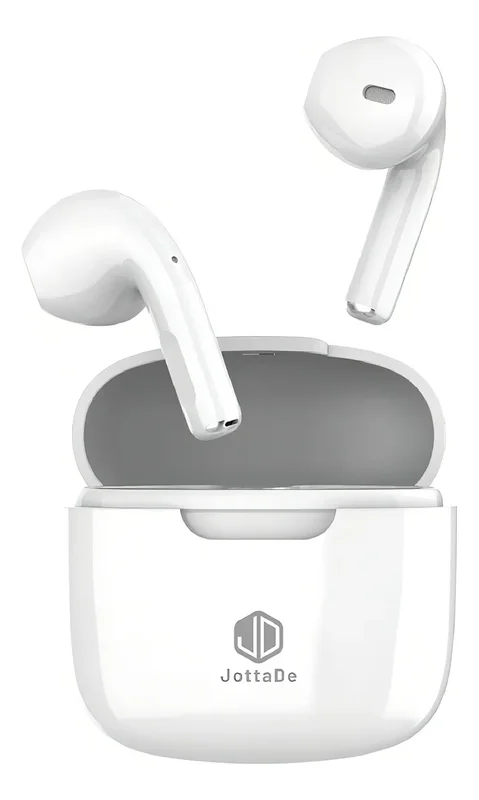 Auriculares Inalámbricos JD Air Free Bluetooth 5.3 In-Ear Blancos - Stock disponible - Electrónica