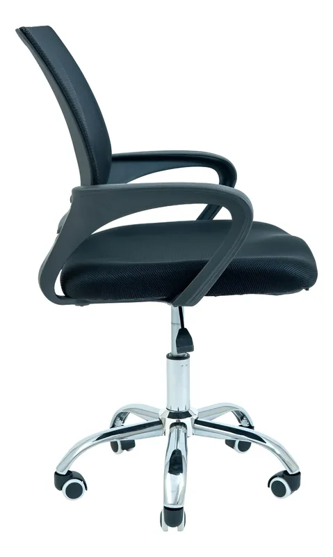 Silla de Oficina Shremwood 810GF Giratoria Ergonómica Negra de Malla - Stock disponible - Electrónica