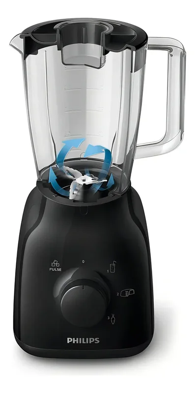 Licuadora Philips Hr2126/90 500w 1,5 L Negro - Stock disponible - Electrodomésticos