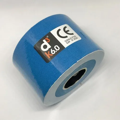 Cinta Kinesiology Tape D3 Azul 5cmx6m Hipoalergénica Resistente Agua - Stock disponible - Electrónica