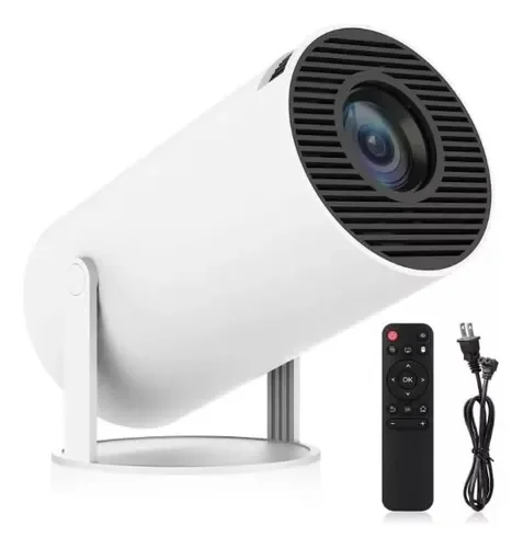 Proyector mini ULTRAHD HY-300 8000lm blanco - Stock disponible - Electrónica