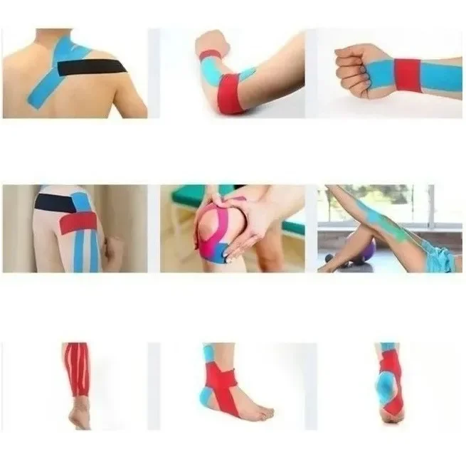 Cinta De Kinesiología, Cinta Muscular Adhesiva, Color Negro - Stock disponible - Electrónica