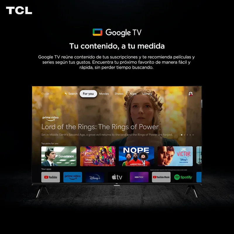 Smart TV de 43" TCL S5K 43S5K con pantalla QLED Full HD - Excelente (Reacondicionado) - Stock disponible - Electrónica