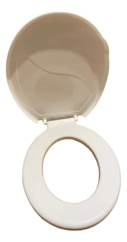 Asiento Tapa Plastica Inodoro Universal Krona Color Blanco - Stock disponible - Casa y Jardín