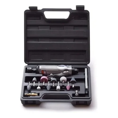Amoladora Recta Neumatica Bremen® Kit 16 Pz Matriceria Torno - Stock disponible - Herramientas