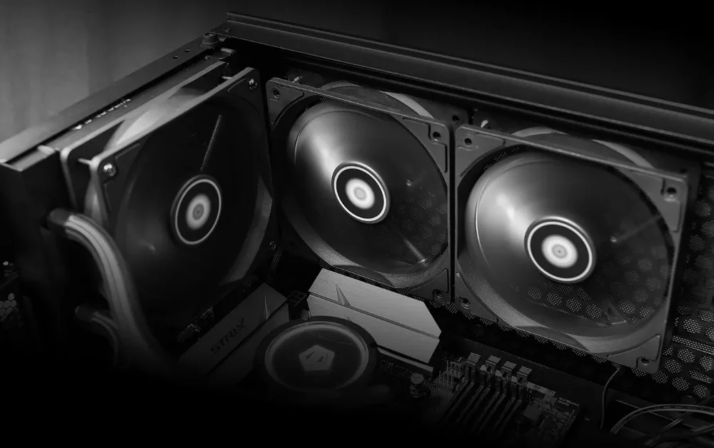 Ventilador 120mm Id-Cooling XF-12025-SD 1800RPM PWM 4 pines Antivibración 75CFM - Stock disponible - Electrónica