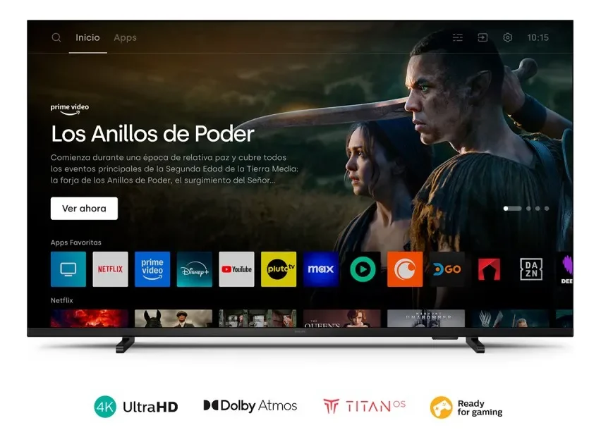Tv Smart Led 50p 4k Titan Philips Punto Pantalla Refabricado (Reacondicionado) - Stock disponible - Electrónica