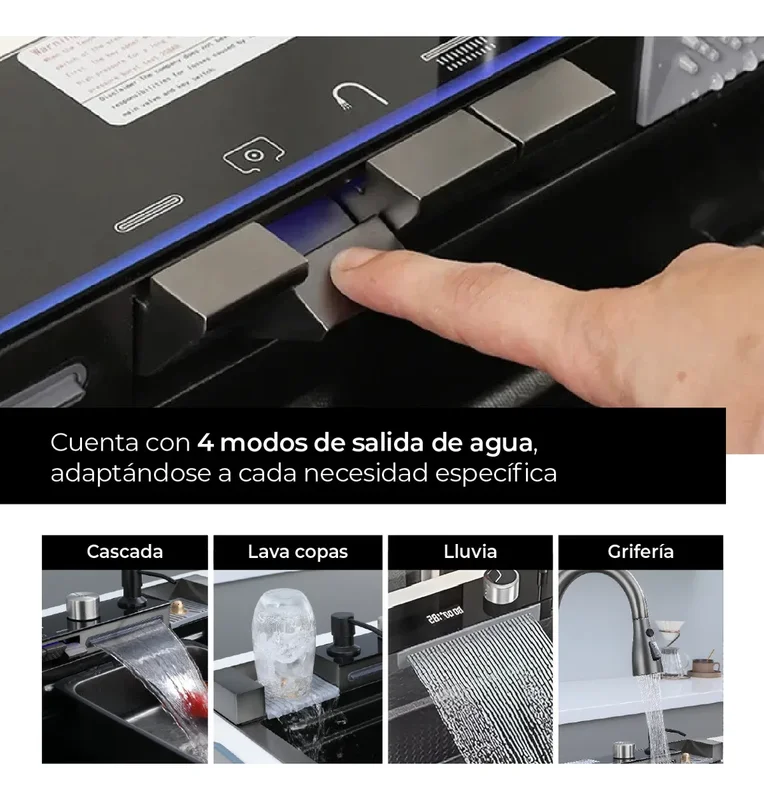 Bacha De Cocina Inteligente Doble De Acero Inoxidable Con Escurridor Incluido - Stock disponible - Productos para Mascotas