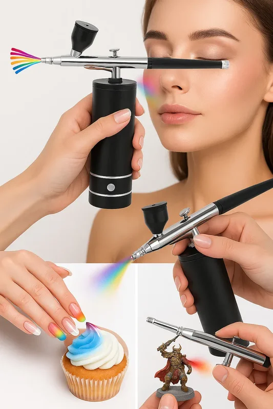Aerografo Aerógrafo Inalámbrico Adiola Manicura Usb Uso Profesional - Stock disponible - Electrónica