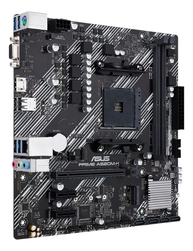 Mother Asus Prime A520m K Csm Am4 Ddr4 64gb Hdmi M2 Matx - Stock disponible - Electrónica