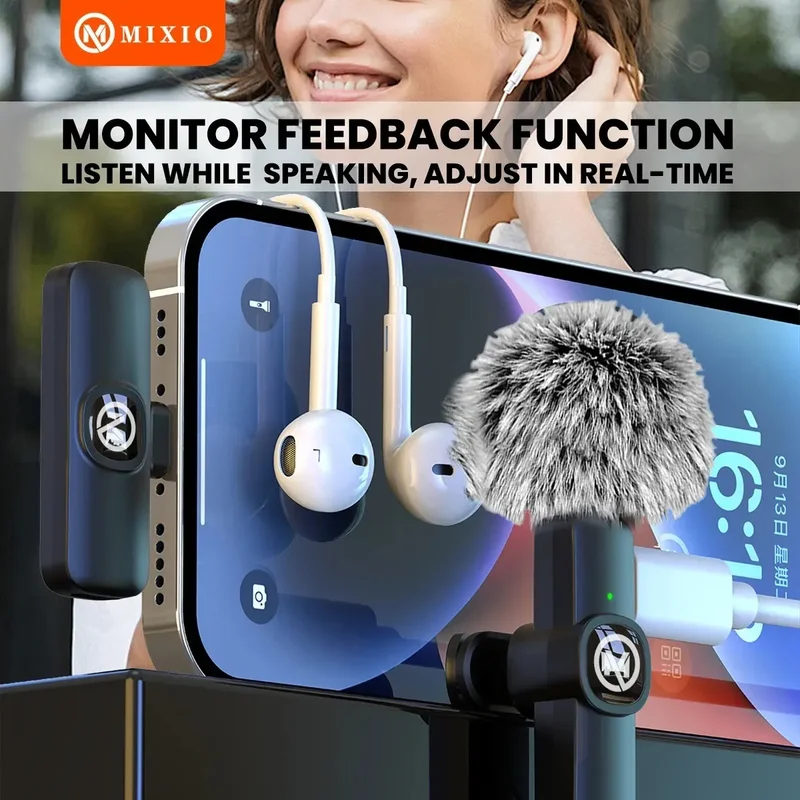 Microfono Micrófonos Inalámbrico Solapa Mixio-w14 Tablet Celular X2u - Stock disponible - Electrónica