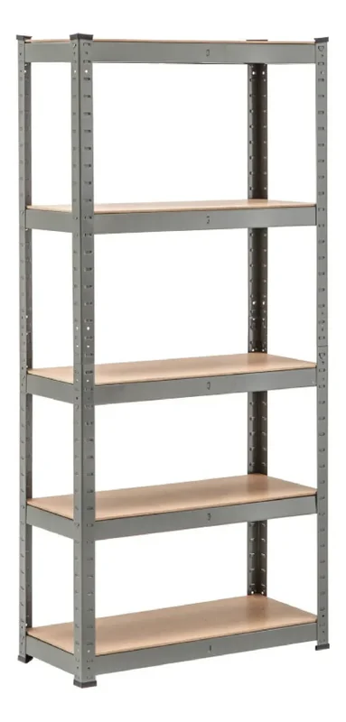 Estanteria Metal Estilo Industrial 5 Estantes 90x40x180 175kg Galvanizado Metalico Para Hogar Comercial Armado Facil - Stock disponible - Productos para Mascotas