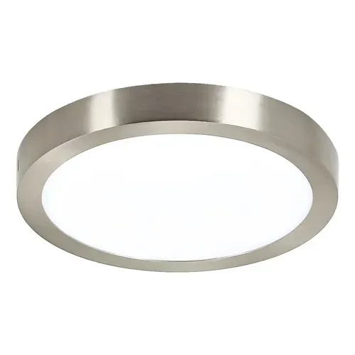 Panel Led 24w Plafon Redondo 30cm Acero Platil Luz Desing - Stock disponible - Electrónica