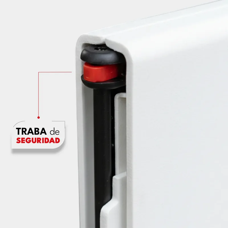 Mesa Exterior Plegable 180 Cm Polipropileno Hierro - Alpina Color Blanco - Stock disponible - Electrónica