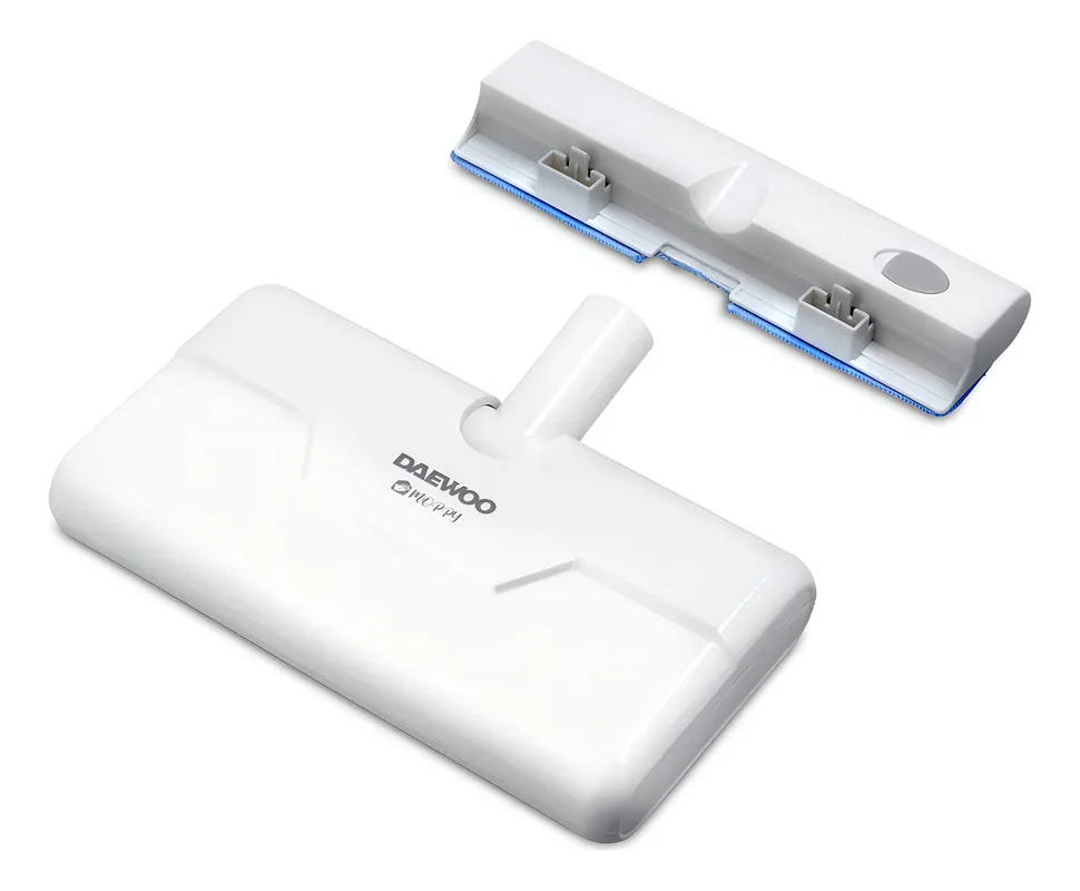 Aspiradora De Mano Vertical 2 En 1 Daewoo Color Blanco Moppy DVC-105 con accesorios - Stock disponible - Construcción