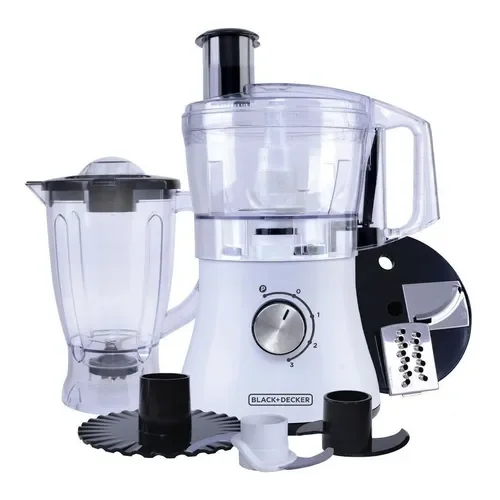 Capacidad Multiprocesadora Black+Decker FP1002J-AR 750W blanca - Stock disponible - Productos para Mascotas