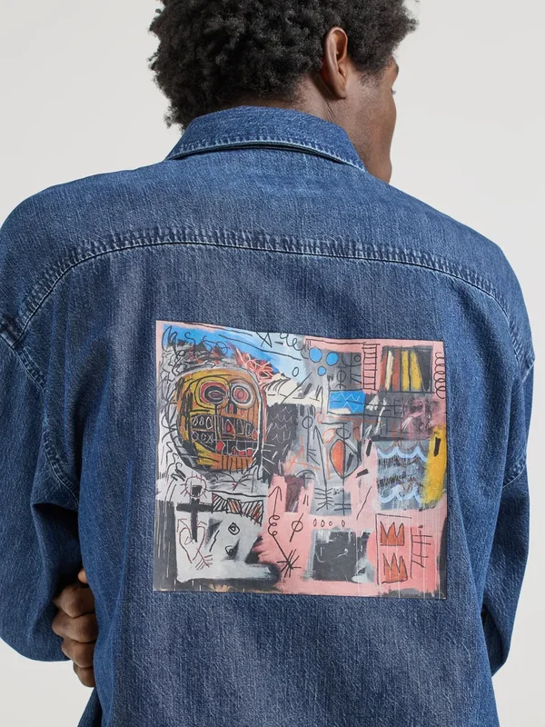 Camisa Lee L/s Denim Workshirt Basquiat Hombre - Stock disponible - Ropas y Calzados