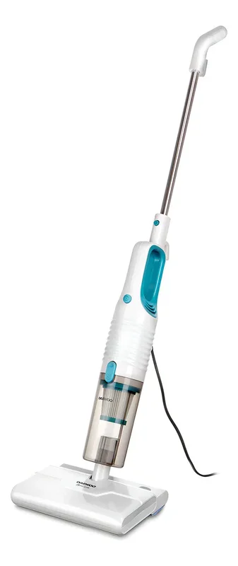 Aspiradora De Mano Vertical 2 En 1 Daewoo Color Blanco Moppy DVC-105 con accesorios - Stock disponible - Construcción