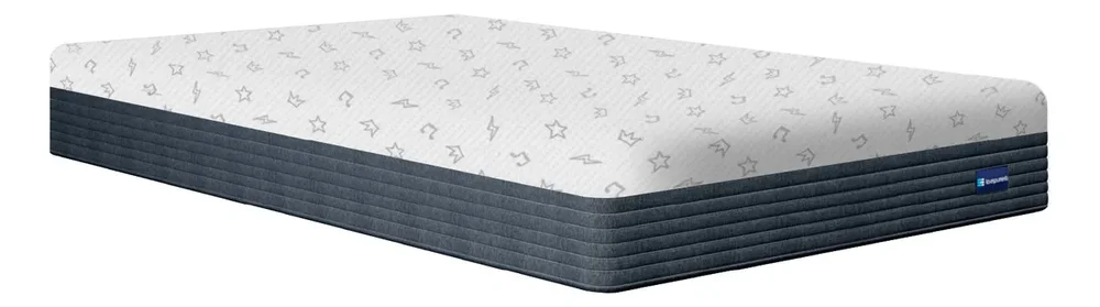 Colchón de espuma en caja Freestyle Box 2 plazas 140x190 Cm La Espumería Color Gris Oscuro - Stock disponible - Electrónica