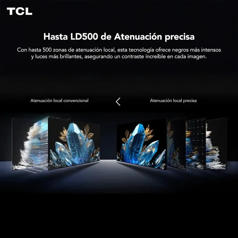 Smart Tv Tcl Mini Led Smt 65p 4k 65c6k Google Tv - Stock disponible - Electrónica