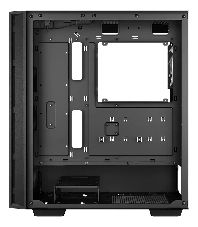 Gabinete Mid Tower Gamer Deepcool Matrexx 55 Mesh V4 ATX ARGB Negro 3 Coolers 140mm PWM ARGB + 1 Cooler 120mm PWM - Stock disponible - Electrónica