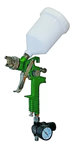 Pistola de Pintar HVLP Mota P700 600cc Boquilla 1.4mm Verde - Stock disponible - Herramientas