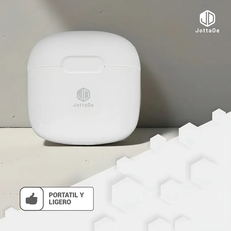 Auriculares Inalámbricos JD Air Free Bluetooth 5.3 In-Ear Blancos - Stock disponible - Electrónica