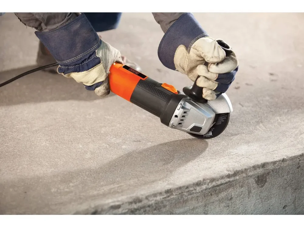 Disco Amoladora Angular 115mm 820w Black Decker G720n Color Naranja - Stock disponible - Herramientas