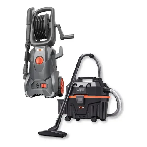 Combo Hidrolavadora Luxus 1800w + Aspiradora Luxus 1200w - Stock disponible - Artículos de Limpieza