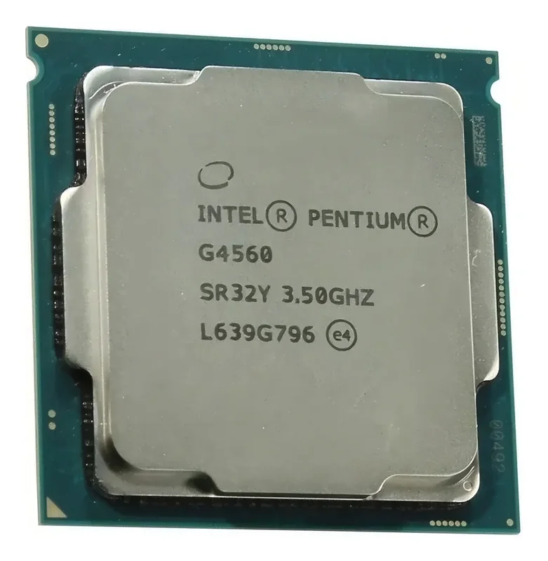 Procesador Gamer Intel Pentium G4560 3.5GHz 2 Núcleos Gráfica 4K - Stock disponible - Electrónica