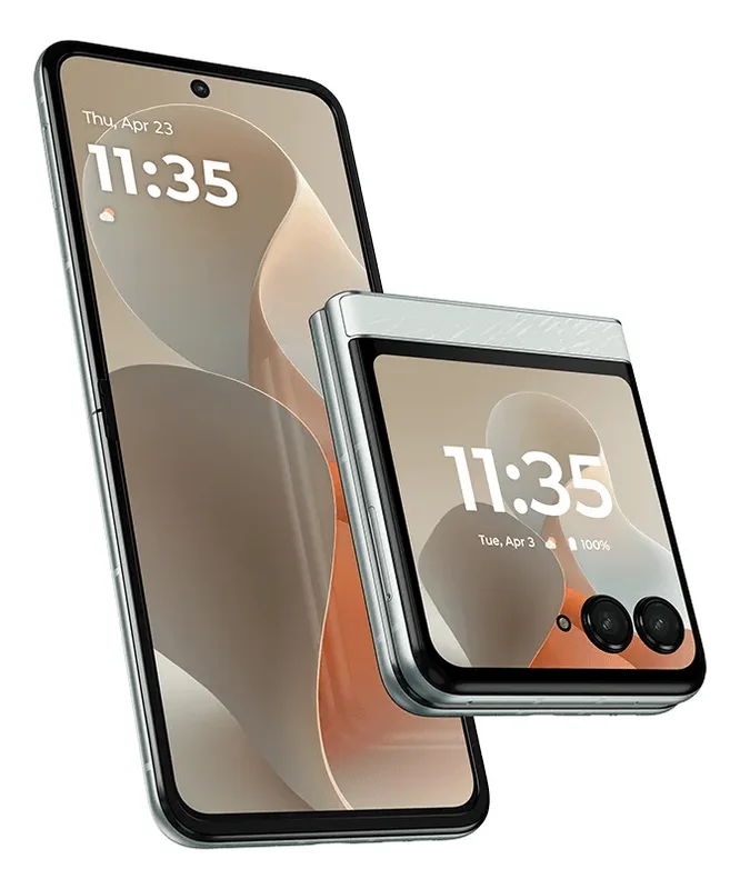 Pantalla Motorola Razr 60 5g 512gb/ 12gb Ram Expande 24gb-blanco. Moto Ai. Cámara 50mp, 13mp, 32mp. Ip48, Sumergible, Gorilla Glass Victuss. - Stock disponible - Electrónica