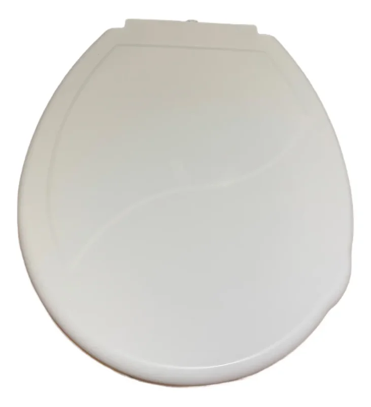 Asiento Tapa Plastica Inodoro Universal Krona Color Blanco - Stock disponible - Casa y Jardín