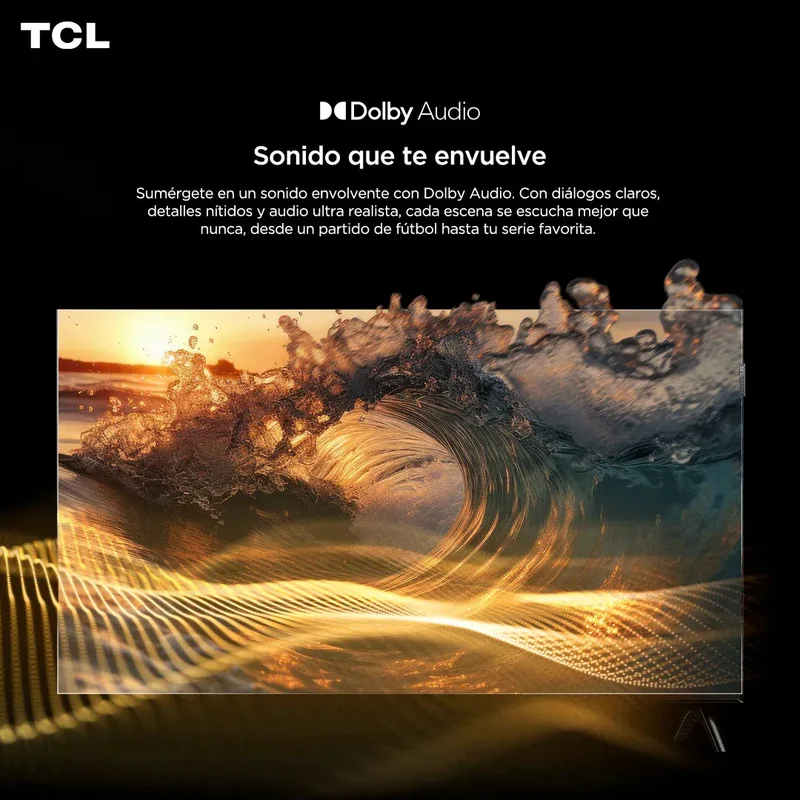 Smart TV de 43" TCL S5K 43S5K con pantalla QLED Full HD - Excelente (Reacondicionado) - Stock disponible - Electrónica