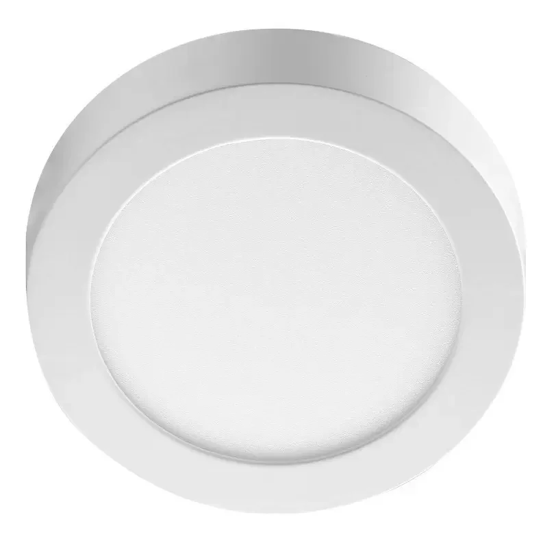 Panel Plafon Led 6w Aplique Sobreponer Luz Techo Redondo - Stock disponible - Casa y Jardín