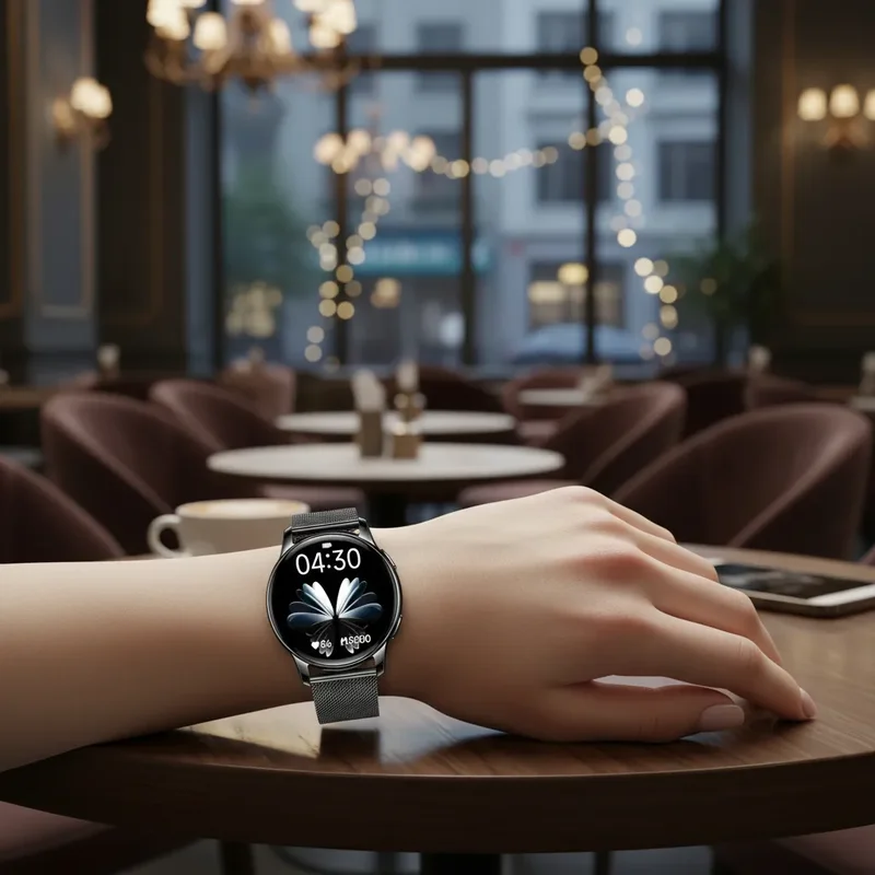 Reloj Smartwatch Mujer Elegante 2 Mallas Intercambiables - Stock disponible - Electrónica