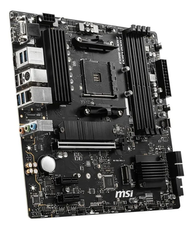 Memoria Msi Motherboard B550m Pro-vdh Am4 Hdmi Vga Dport - Stock disponible - Electrónica