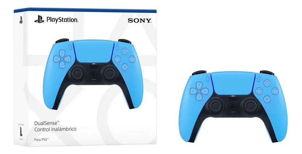 Control Inalambrico Sony DualSense PS5 Color Starlight Blue - Stock disponible - Electrónica