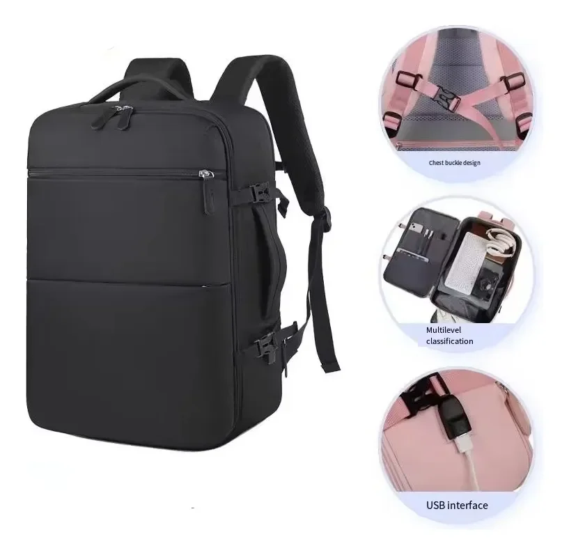 Mochila Viaje Carry On Equipaje Cabina Avion Viral Amazon - Stock disponible - Equipajes y Bolsos