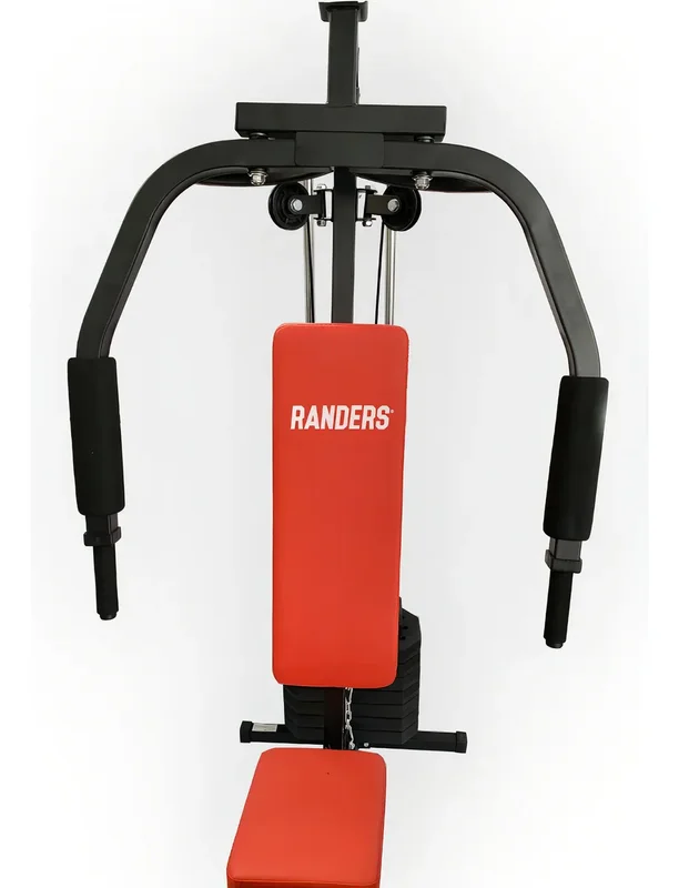 Multigimnasio Multigym Randers Arg-63120 Reforzado 45 Kg Color de la estructura Negro - Stock disponible - Electrónica