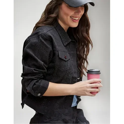 Chaqueta Jacket De Denim Full Strass Brillo - Stock disponible - Electrónica