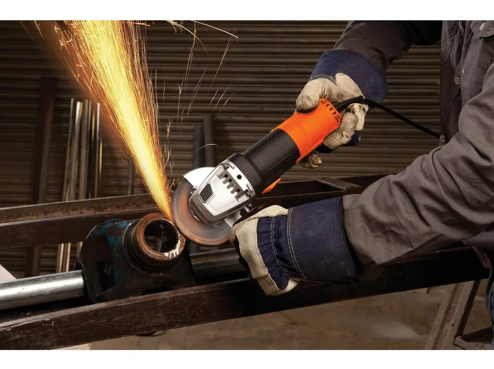 Disco Amoladora Angular 115mm 820w Black Decker G720n Color Naranja - Stock disponible - Herramientas