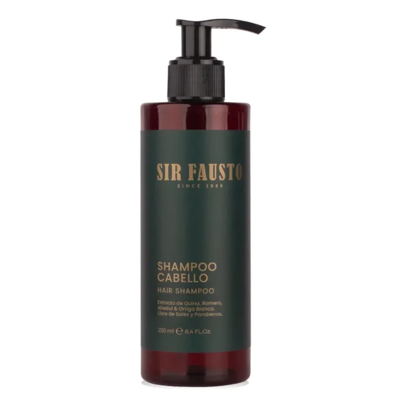 Cabello Sir Fausto Men´s Shampoo Engrosador Sin Sulfato 250ml Local - Stock disponible - Instrumentos Musicales