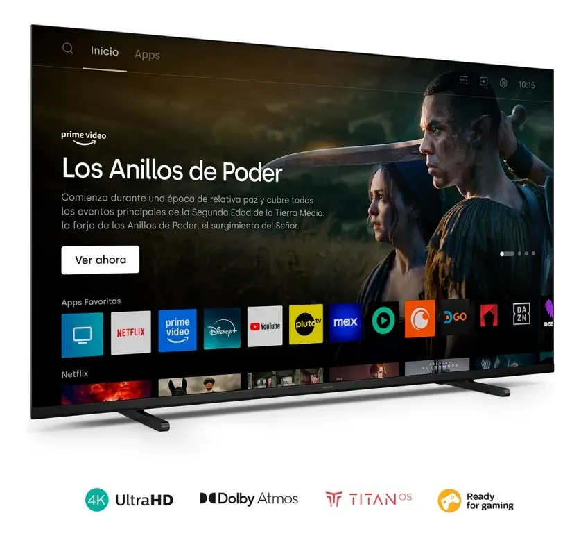 Tv Smart Led 50p 4k Titan Philips Punto Pantalla Refabricado (Reacondicionado) - Stock disponible - Electrónica